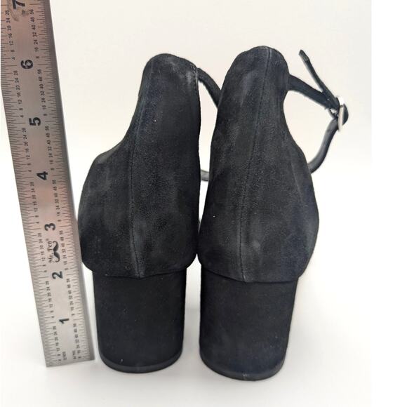 Steve Madden Irenee Heel Sandals Women's Ankle Strap Black Size US9.5M EU40 - Picture 4 of 10